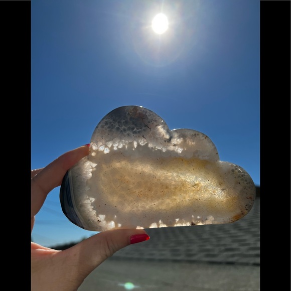 Sugar Druzy Agate Cloud - Picture 3 of 9